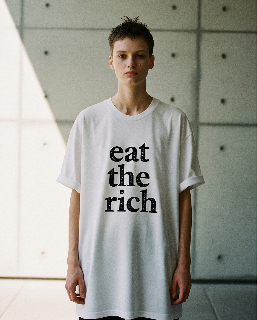 Eat The Rich - Organic Cotton Tee