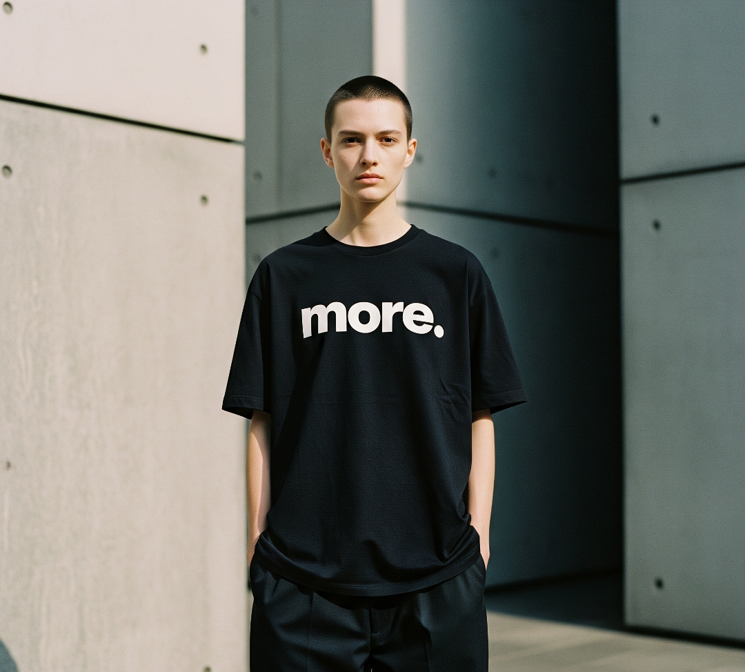 More. - Organic Cotton Tee