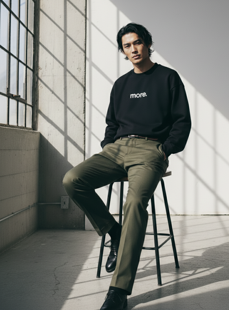 more. -  organic oversized sweatshirt