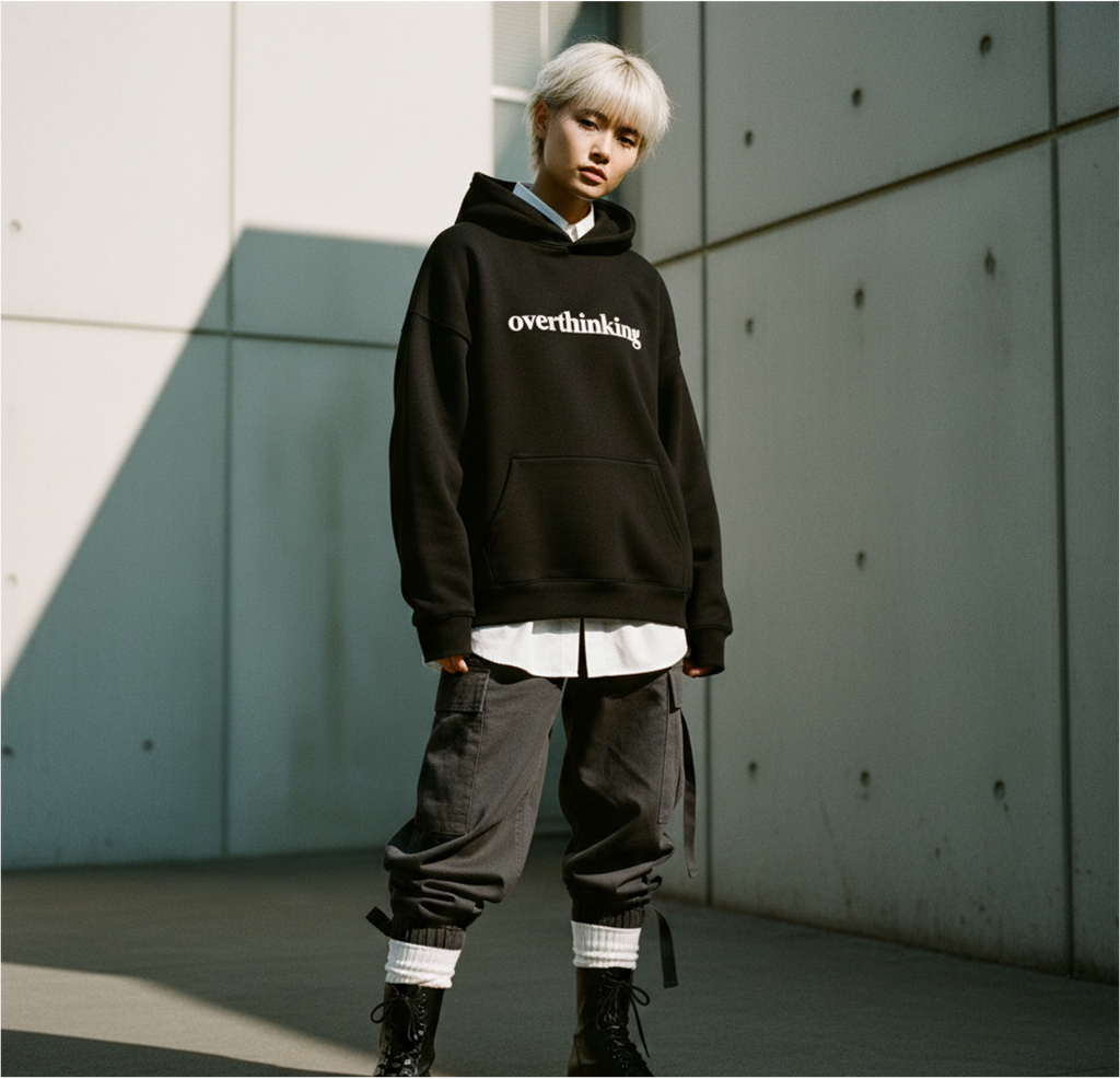 Overthinking - Organic Cotton Hoodie