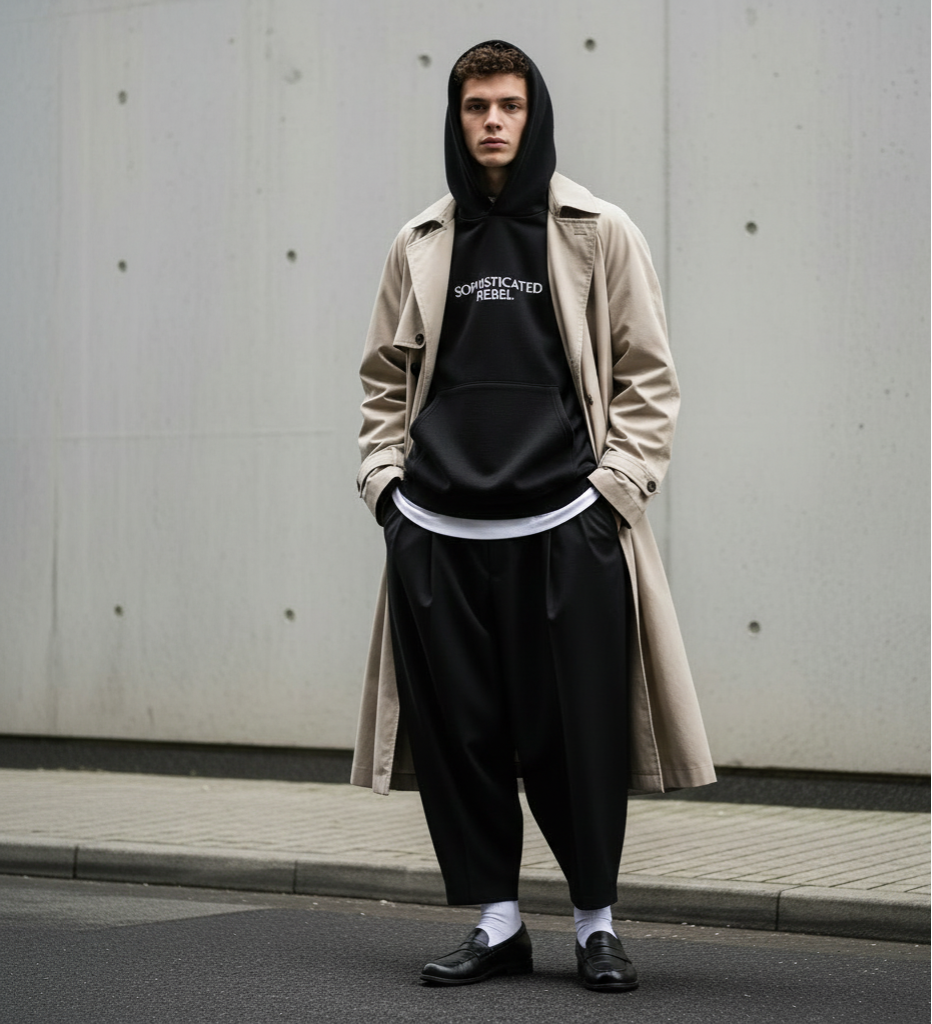 Sophisticated Rebel - Organic Cotton Hoodie